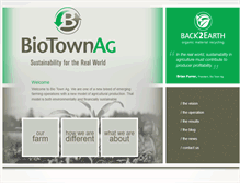 Tablet Screenshot of biotownag.com